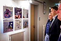 Impressionen der Karikaturenausstellung