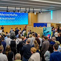 Impressionen der Ausstellung des Tischler- und Malerhandwerks 2024