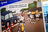 Impressionen der Karikaturenausstellung