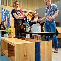 Impressionen der Ausstellung des Tischler- und Malerhandwerks 2024