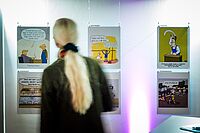 Impressionen der Karikaturenausstellung