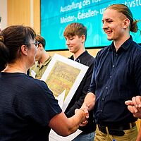 Impressionen der Ausstellung des Tischler- und Malerhandwerks 2024