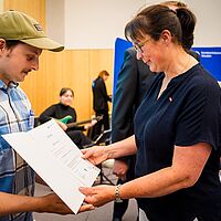 Impressionen der Ausstellung des Tischler- und Malerhandwerks 2024