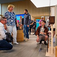Impressionen der Ausstellung des Tischler- und Malerhandwerks 2024
