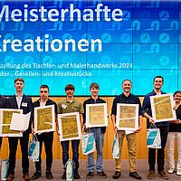 Impressionen der Ausstellung des Tischler- und Malerhandwerks 2024