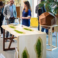 Impressionen der Ausstellung des Tischler- und Malerhandwerks 2024