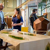 Impressionen der Ausstellung des Tischler- und Malerhandwerks 2024