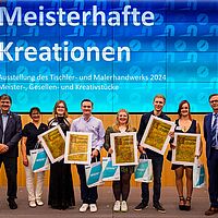 Impressionen der Ausstellung des Tischler- und Malerhandwerks 2024