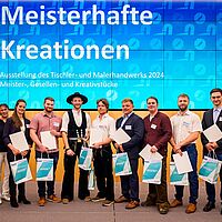 Impressionen der Ausstellung des Tischler- und Malerhandwerks 2024