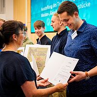 Impressionen der Ausstellung des Tischler- und Malerhandwerks 2024