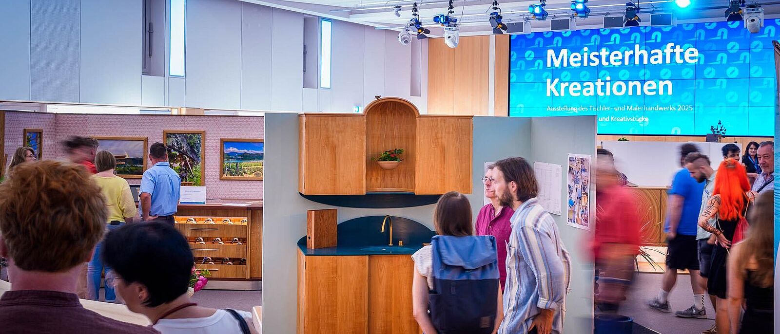 Impressionen des Ausstellung des Tischler- und Malerhandwerks vom 28. bis 29. Mai 2025