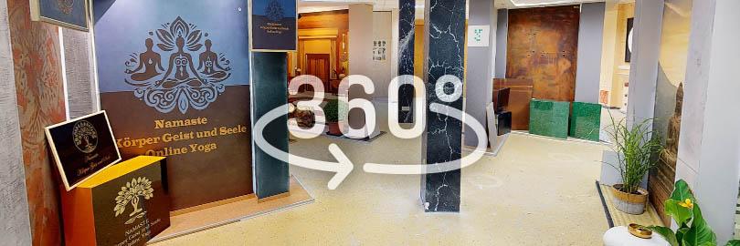 Schmuckbild/Screenshot des Startbildes/Beginn der 360 Grad-Aufnahme